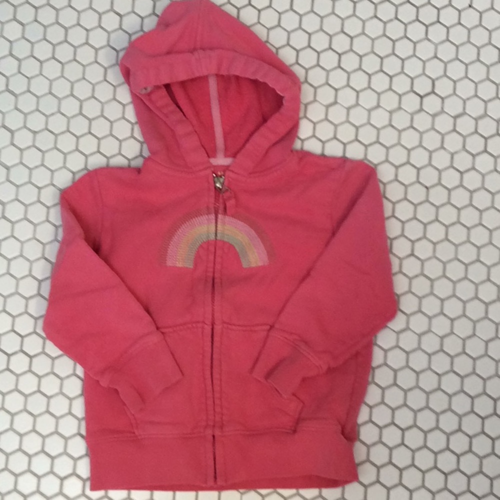 Girls 4T pink sweatshirt